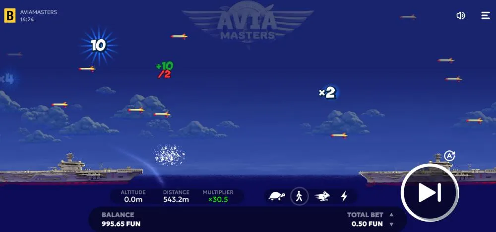 Aviamasters BGaming: Demo-Modus ohne Risiko